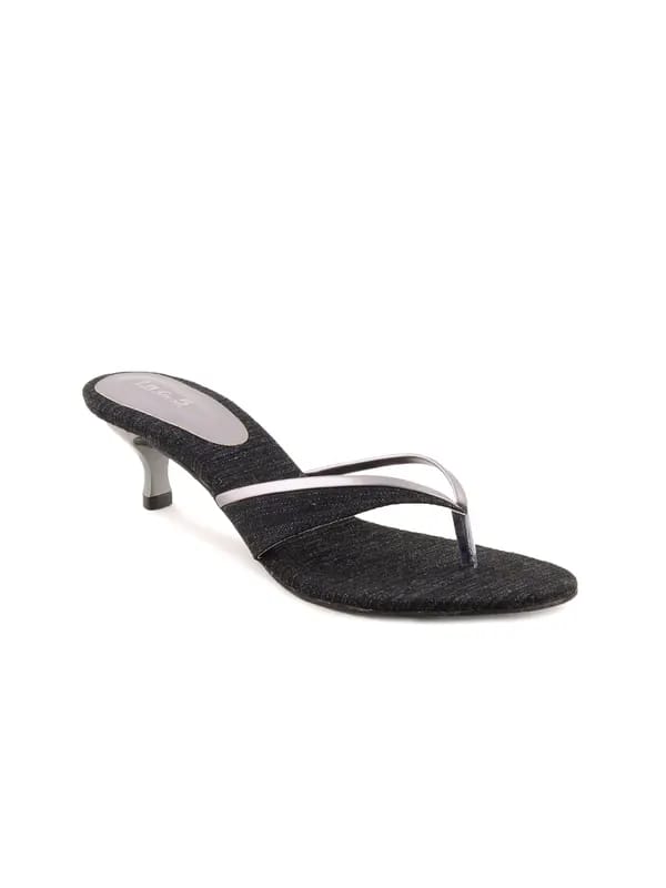 Inc.5 Women Black Casual Heels