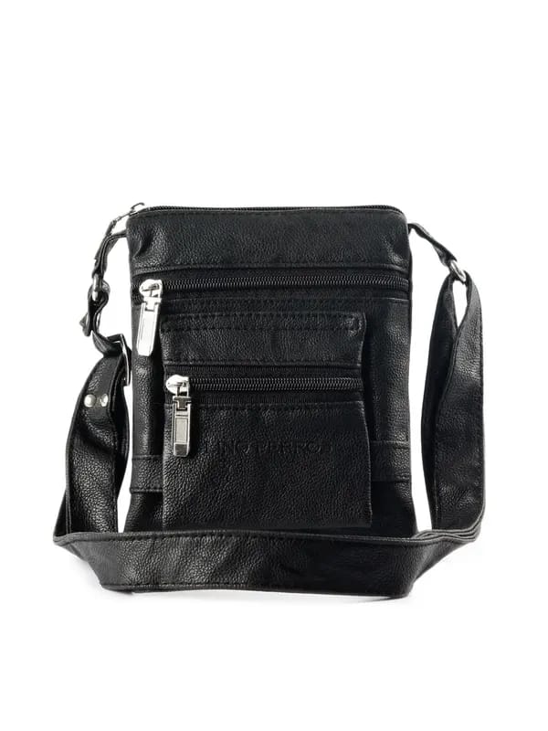 Lino Perros Black Women Casual Sling Bag