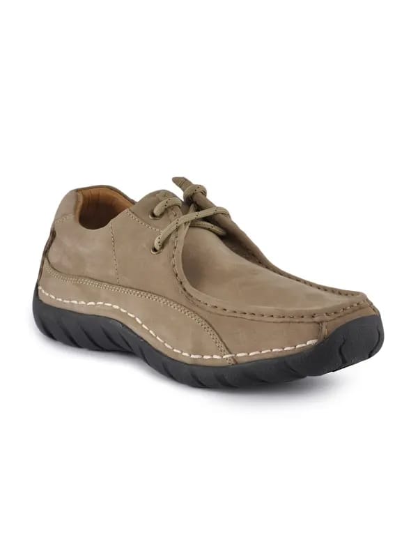 Woodland Men Khaki Casual Shoes