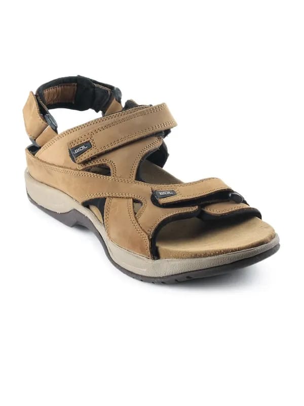 Woodland Men Brown Casual Sandals