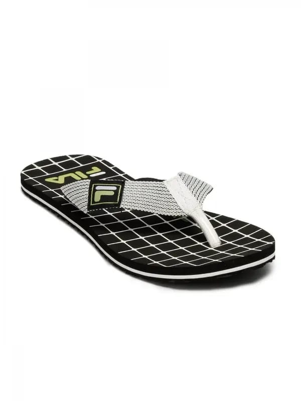 Fila Men Black Cage Flip Flops