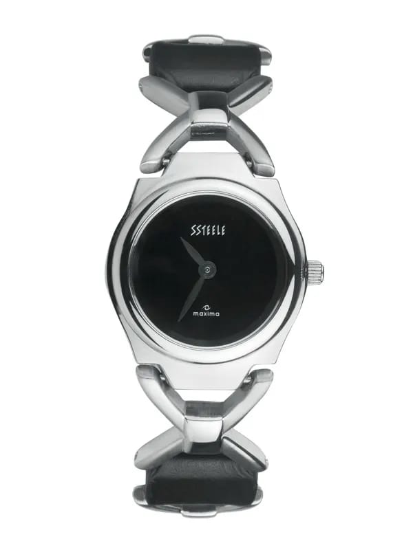 Maxima Ssteele Women Black Watch