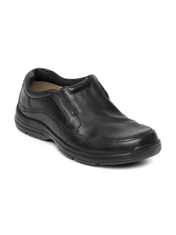Clarks Men Black Supa Step Casual Shoes