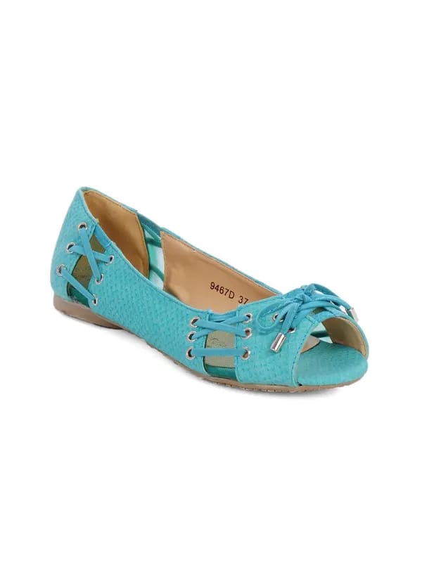 Catwalk Women Turquoise Blue Shoes