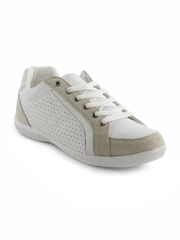 Numero Uno Men White Shoes