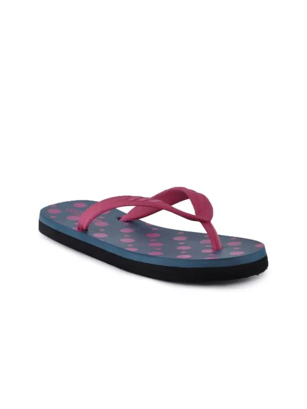 ADIDAS Women Polka Blue Flip Flops