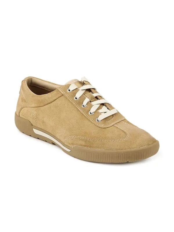 Rockport Men Brown Cashaw Camel Suede Casual Shoes