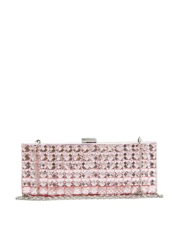 Lino Perros Women Beaded Pink Clutch