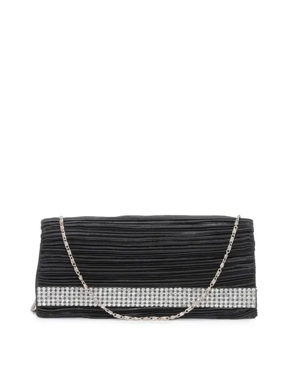 Lino Perros Women Gems Black Clutch