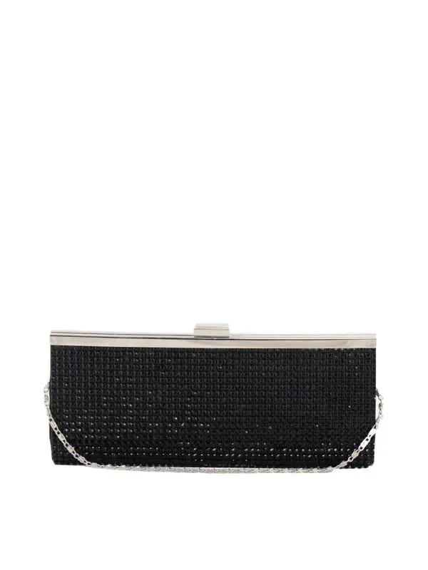 Lino Perros Women Gems Black Clutch