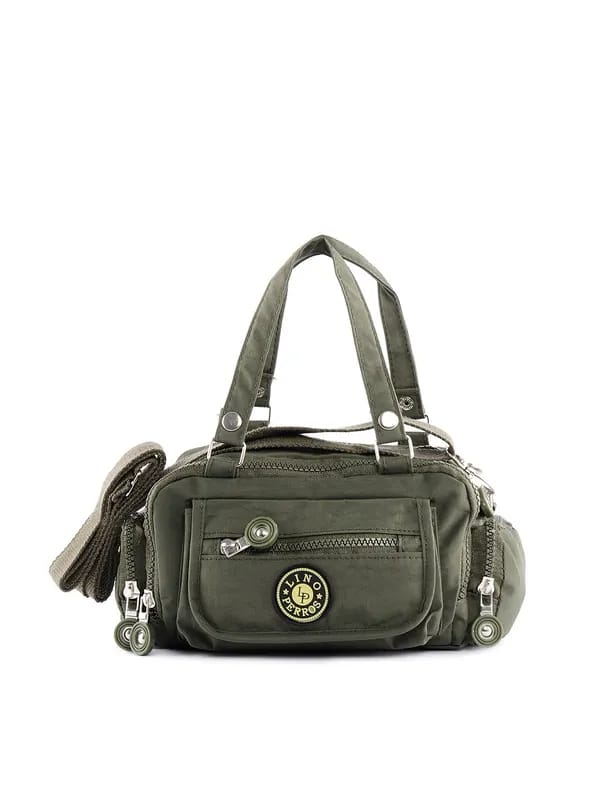 Lino Perros Women Small Olive Handbag