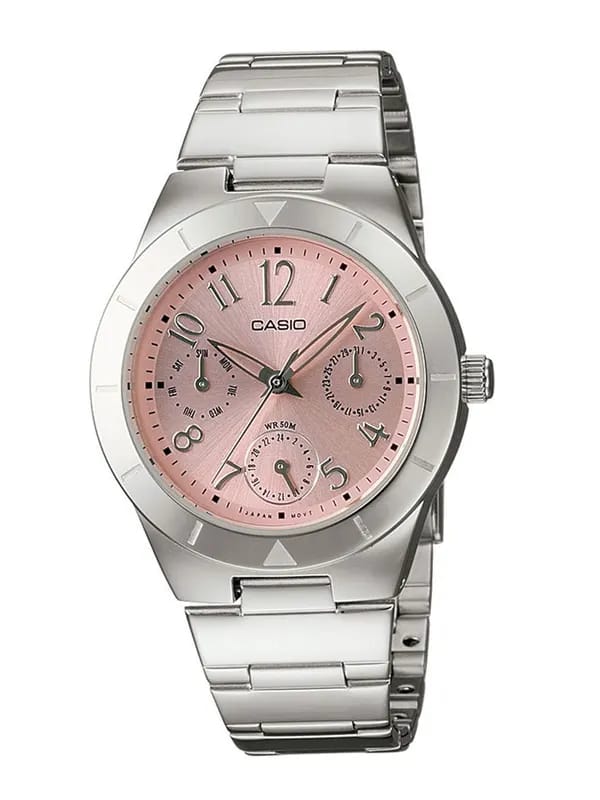 CASIO Women Pink Dial Analogue Watch A534