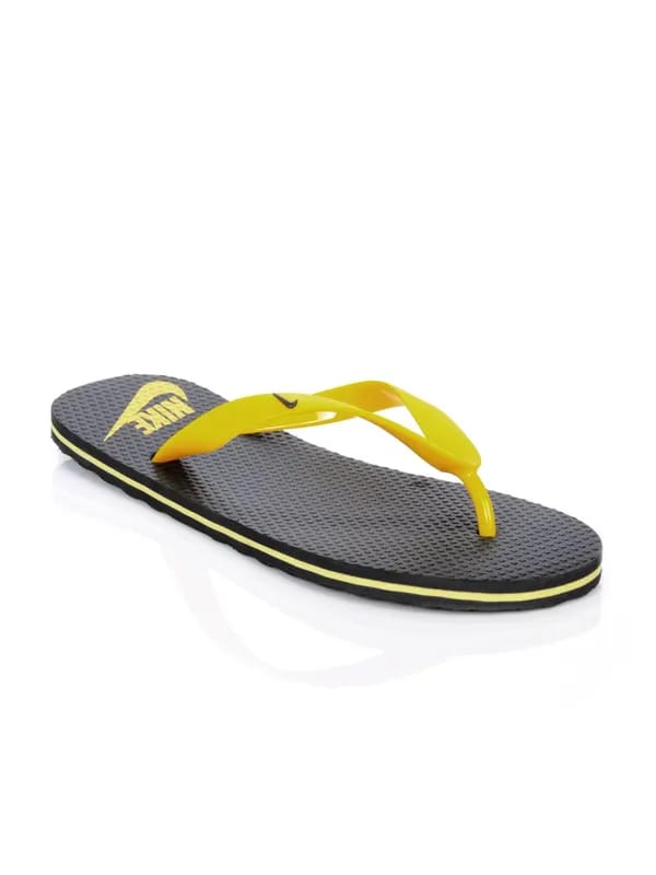 Nike Men Aquahype Black Flip Flops