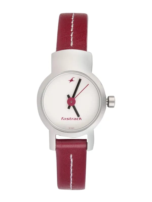 Fastrack Women White Dial Watch N2298Sl01