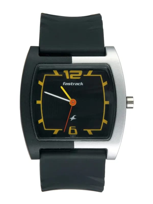 Fastrack Unisex Black Casual Watch