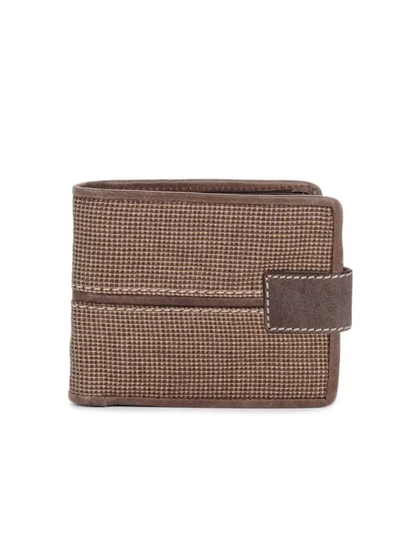 Wrangler Men Leather Brown Wallet