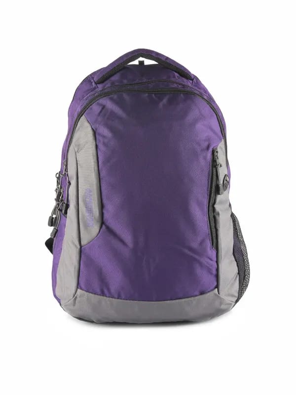 American Tourister Unisex Casual Purple Backpack