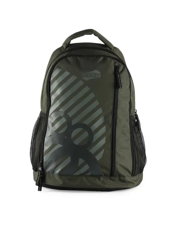 American Tourister Unisex Casual Olive Backpack