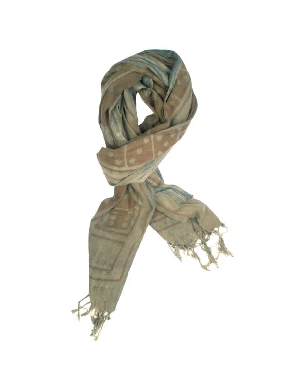 Femella Women Printed Brown Scarf