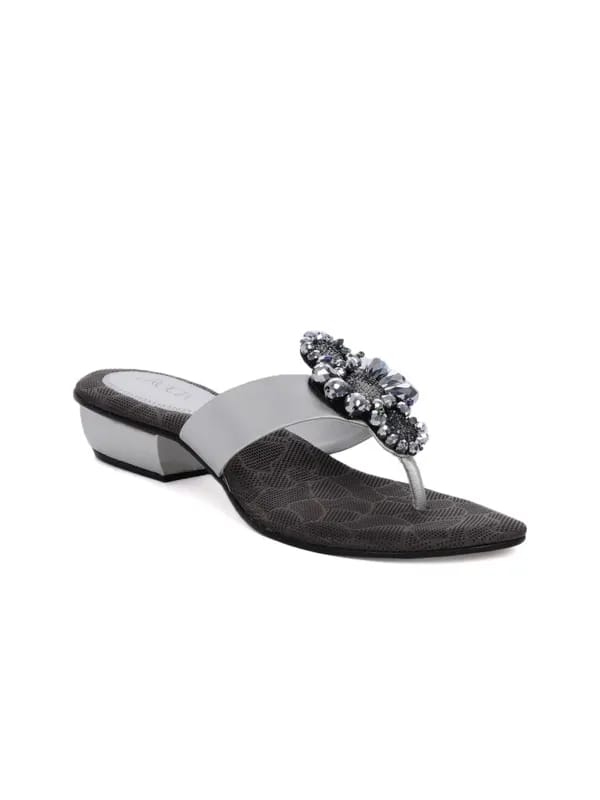 Rocia Women Silver Casual Sandals