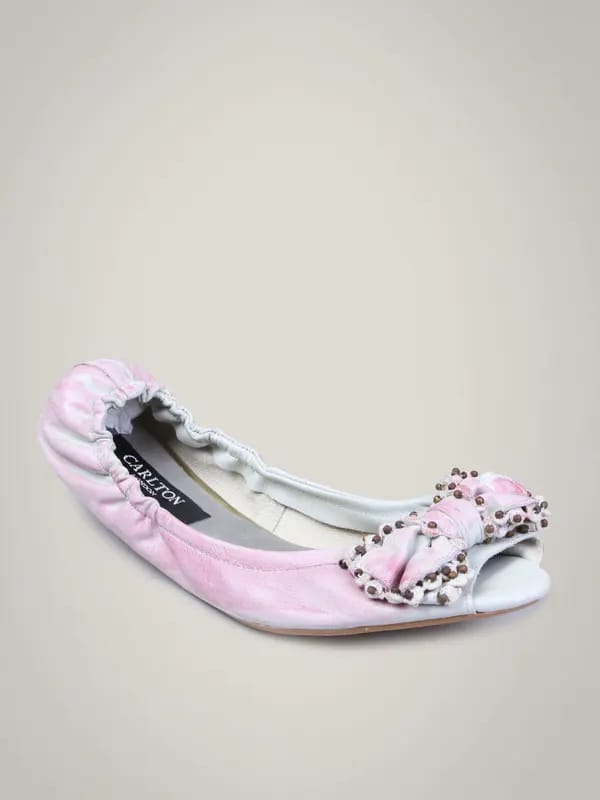 Carlton London Women Pink Ballerinas Shoe