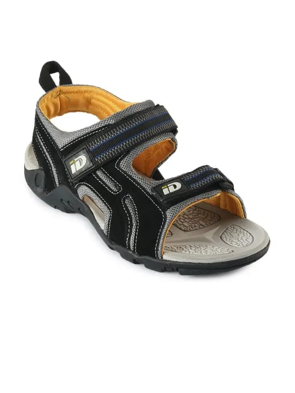 ID Men Black Sandals