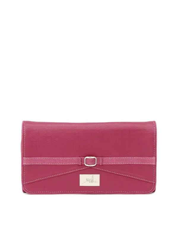 Yelloe Pink Girly And Fun Clutch