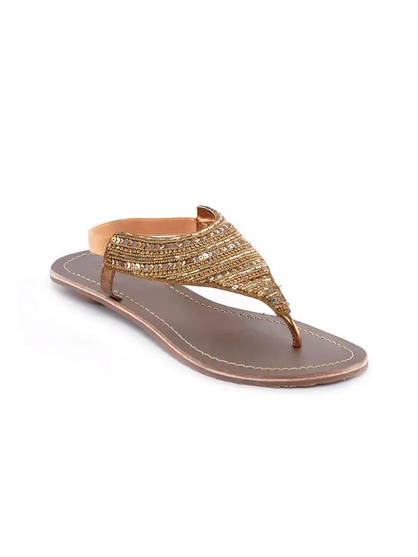 Catwalk Women Gold Flats