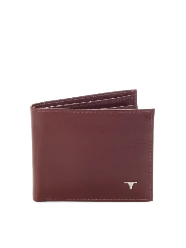 Bulchee Men Cherry Brown Wallet