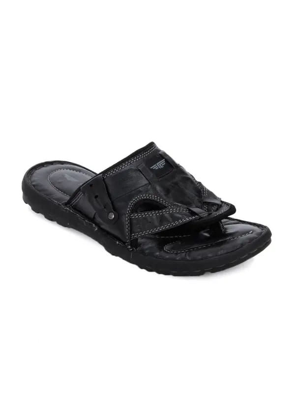 Red Tape Men Casual Black Sandals