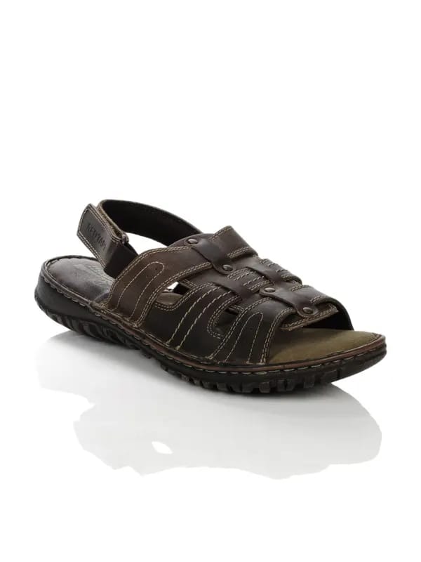 Red Tape Men Brown Sandals