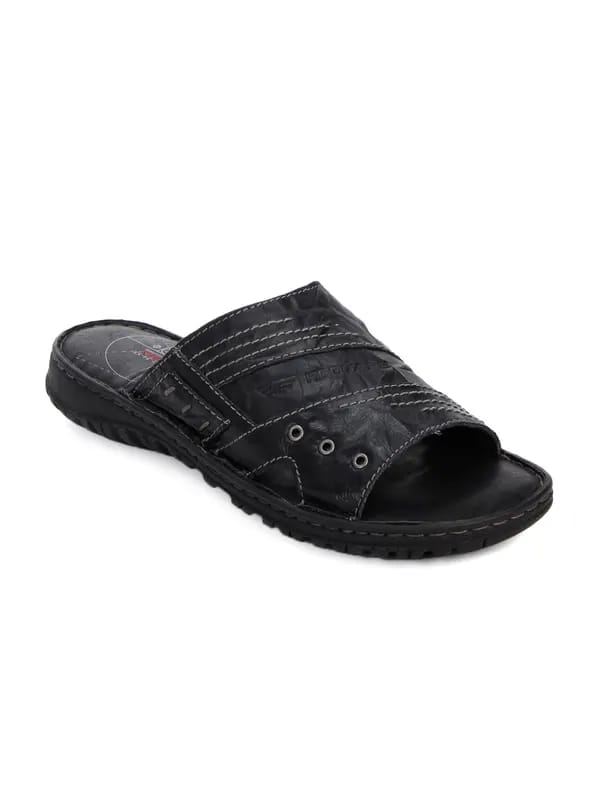 Red Tape Men Casual Black Sandals