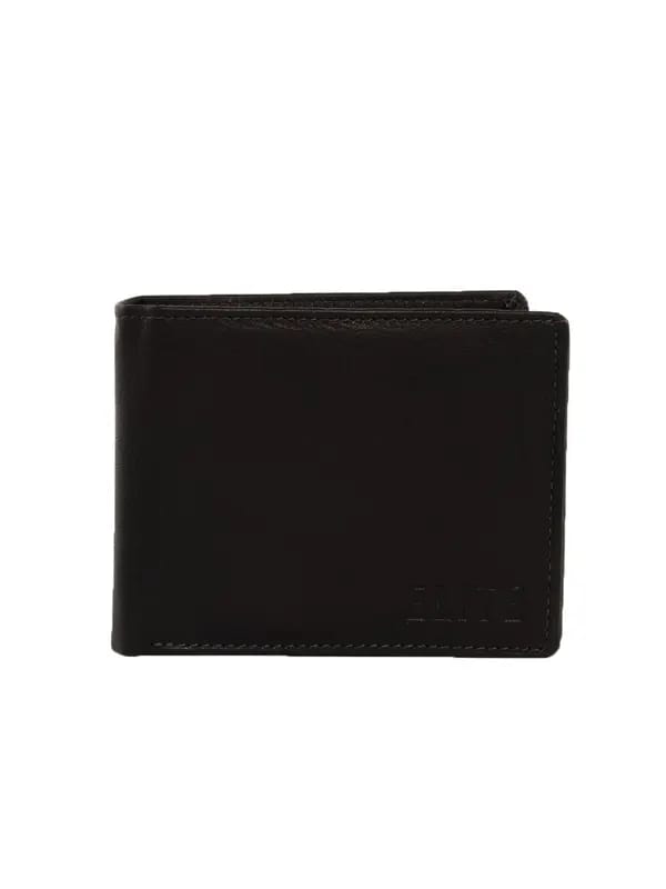 Peter England Men Leather Brown Wallet