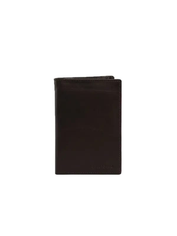 Peter England Men Leather Brown Wallet