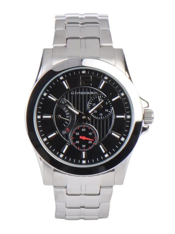 Giordano Men Black Dial Watch