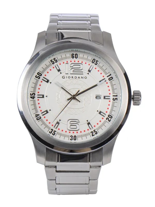 Giordano Men White Dial Watch