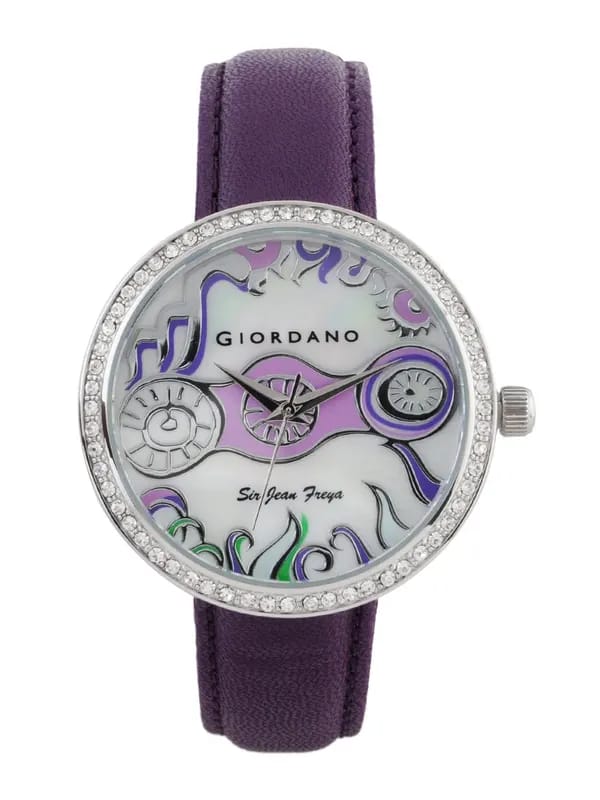 Giordano Women White Dial Watch