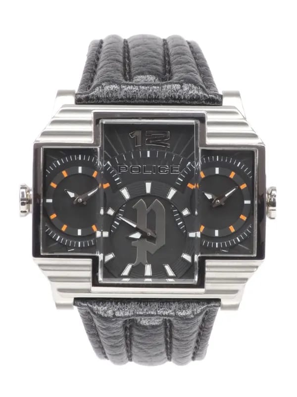 Police Men Black Dial Watch PL13088JS-02