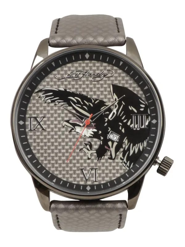 Ed Hardy Men Grey Watch