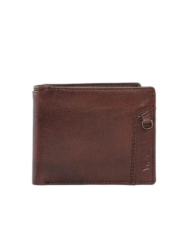 Wrangler Men Striped Lining Brown Wallet