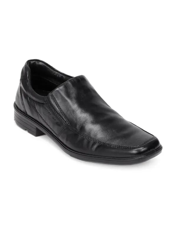Red Tape Men Black Semi Formal Shoes