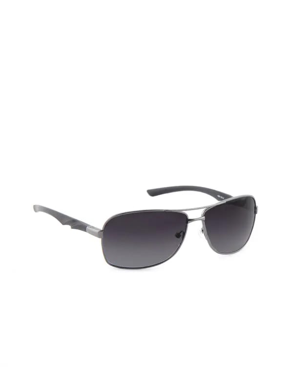 Opium Unisex Black Sunglass
