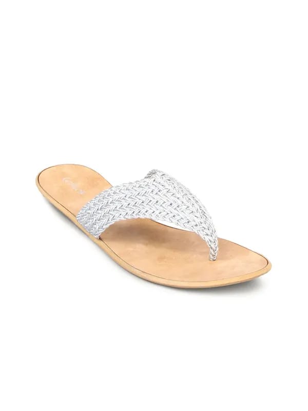 Catwalk Women Angel Silver Flats