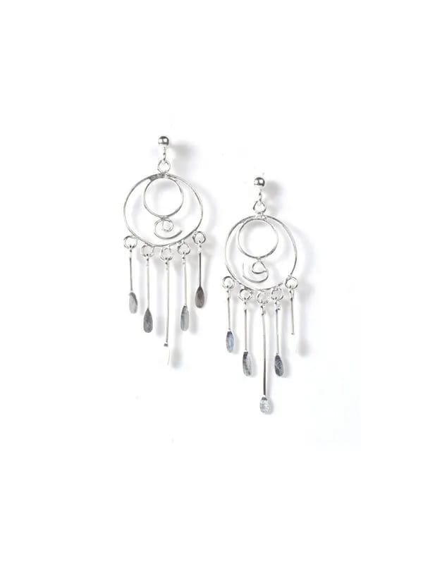 Fabindia Women Anusuya Silver Earrings