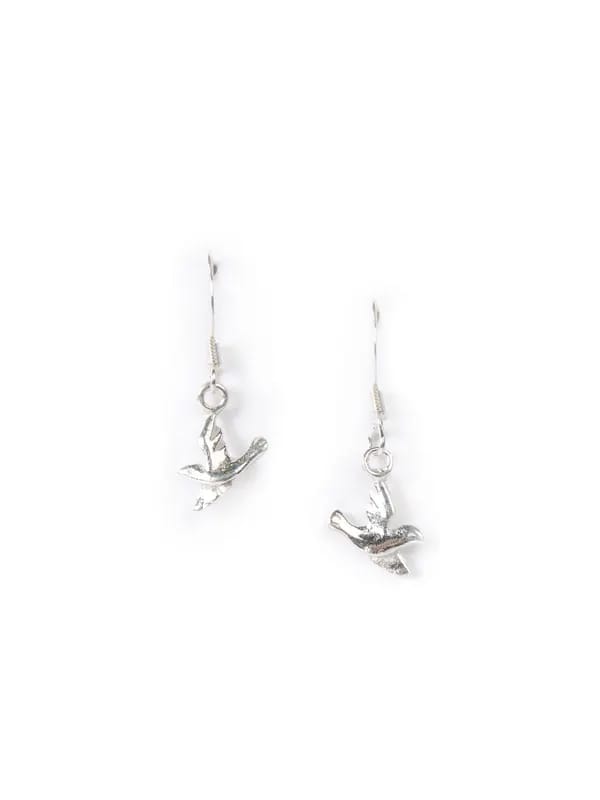Fabindia Girls Anusuya Silver Earrings