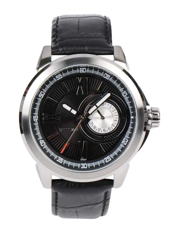 Titan Men Black Dial Watch