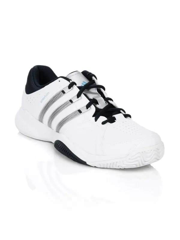 ADIDAS Men Ambition VII Stripes White Sports Shoes