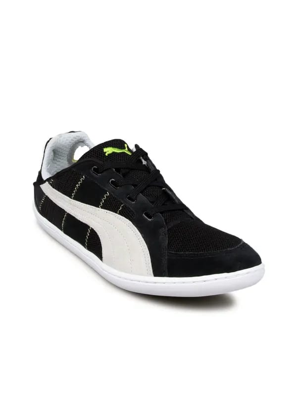 Puma Men's Trim Mesh Black Grey Shoe