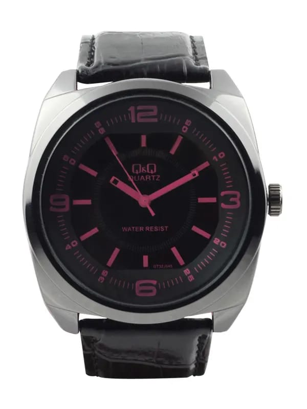 Q&Q Men Black Dial Watch