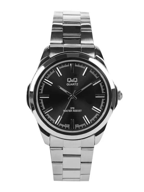 Q&Q Men Black Dial Watch KV98J202Y
